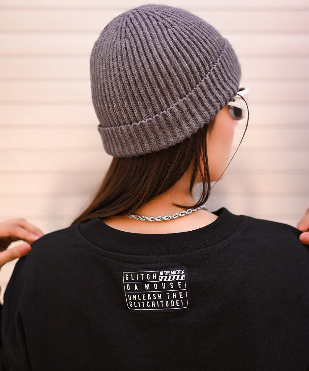 Glitched Teddy Bear Unisex Oversized T-Shirt - Image 6