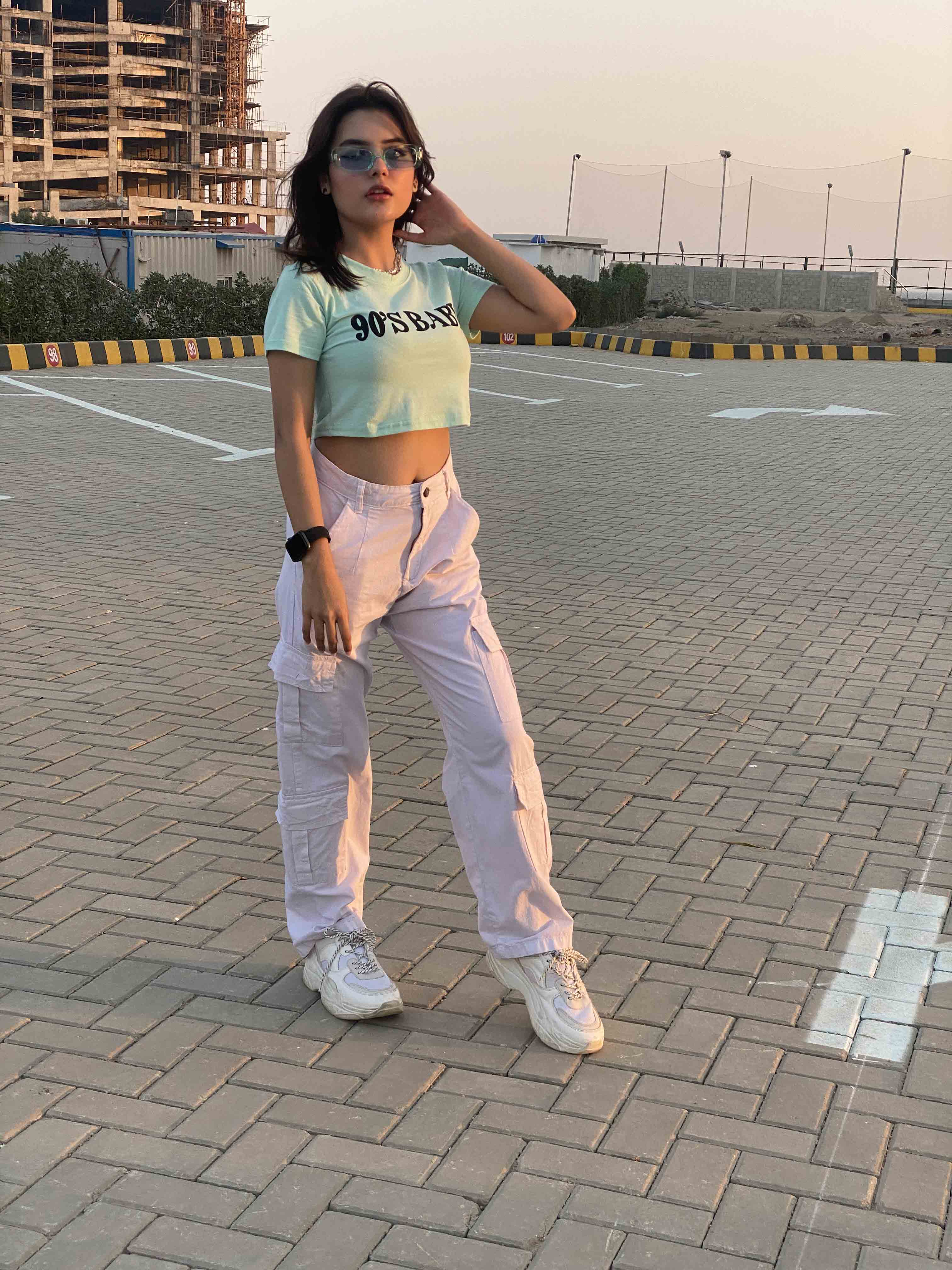 Light Blue Breeze Crop Top | Crop Top | BTS Vol. 2 | Weave Wardrobe - Image 4