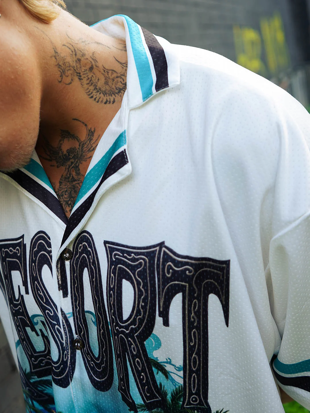 Resort Paradise Button Down Jersey - Image 2