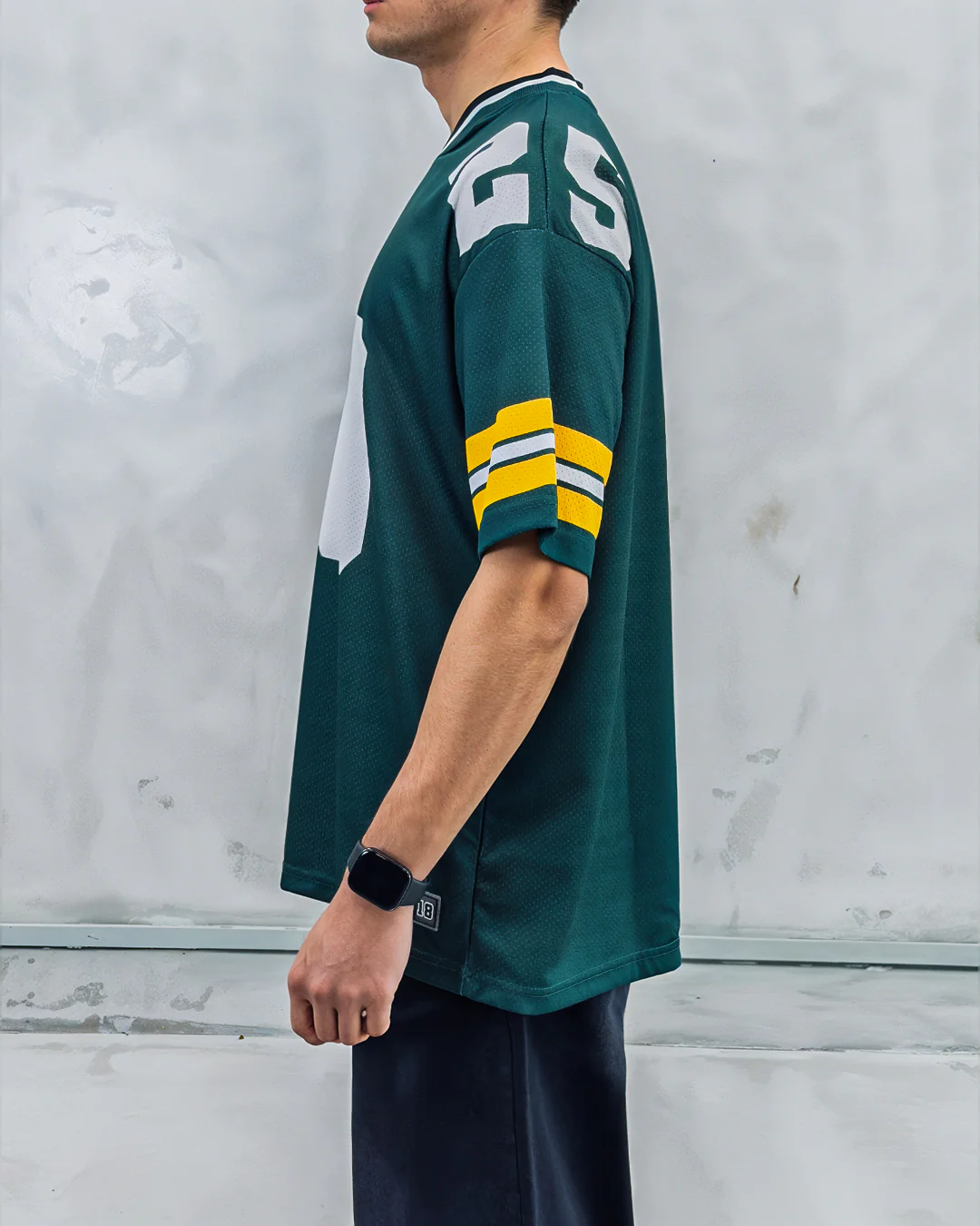 UNISEX Green Field 20 Basketball Jersey - Image 3