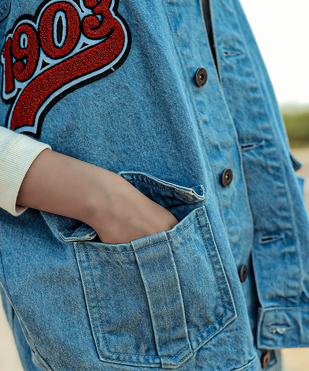 Limited Edition Light Blue Denim Vest Unisex | El Denim Vol. 1: Highway | Weave Wardrobe - Image 10