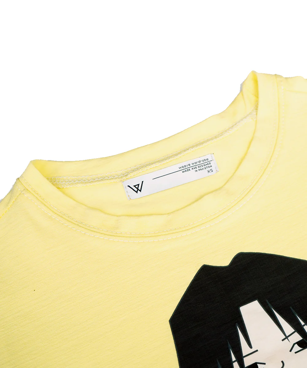 Yellow Sunshine | Crop Top | BTS Vol. 2 | Weave Wardrobe - Image 4